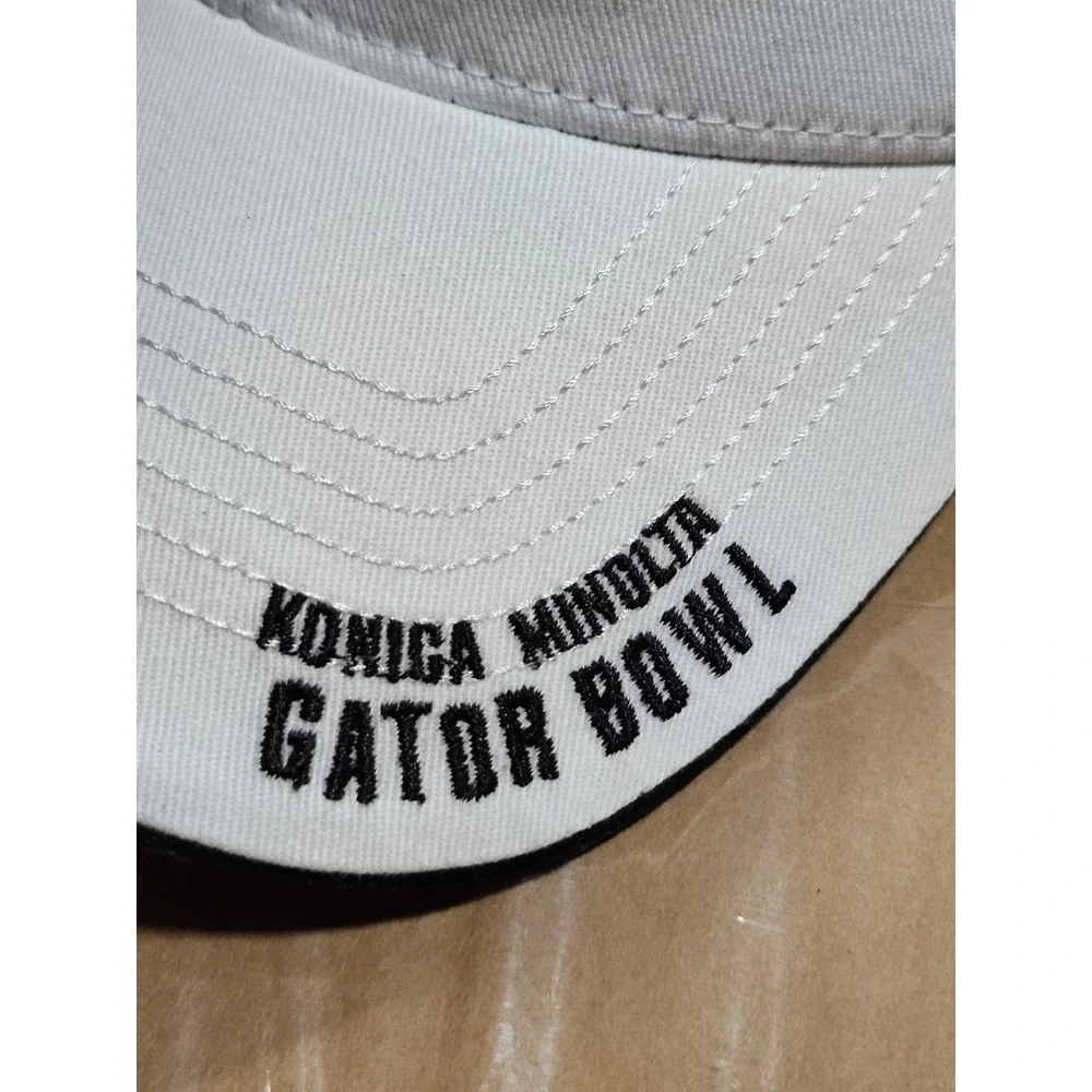 FSU Florida State 2010 Gator Bowl Hat Konica Minolta Bobby Bowden Final Game Pin